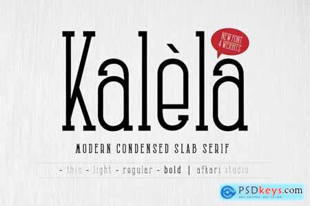 Kalela Slab Condensed Slab Serif
