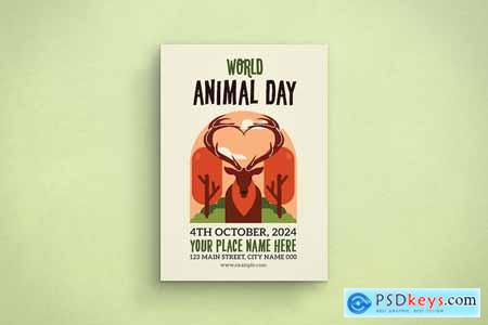 World Animal Day Flyer