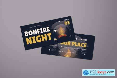 Bonfire Night DL Flyer