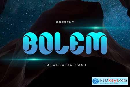 Bolem - Futuristic Font