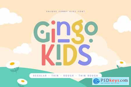 Gingo Kids - Unique Funny Kids Font