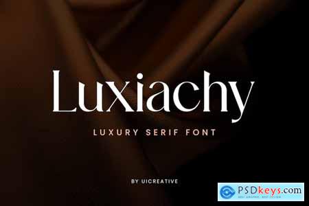 Luxiachy Luxury Serif Font