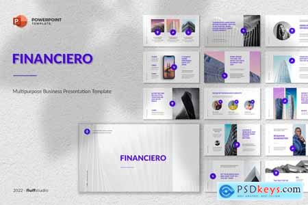 Financiero - Business Powerpoint Template