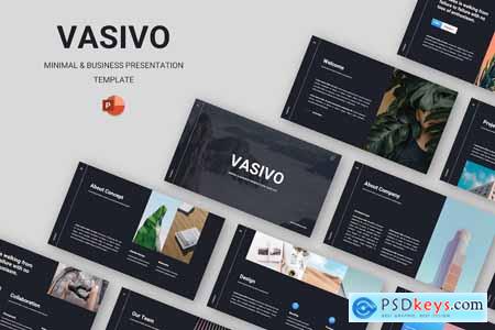 Vasivo - Minimal Creative Bussines Powerpoint