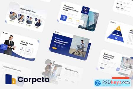 CORPETO - Corporate Business Powerpoint Template