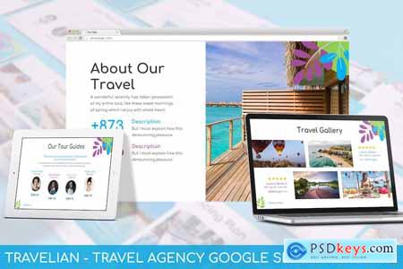 Travelian - Travel Agency Google Slide Template