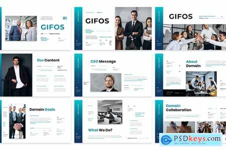 Gifos - Business Presentation PowerPoint Template