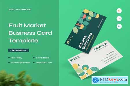 Business Card - Fruit Market