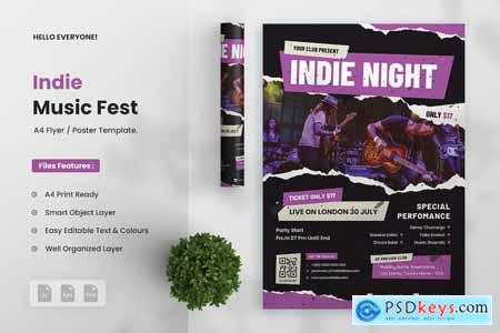 Flyer - Indie Music Fest
