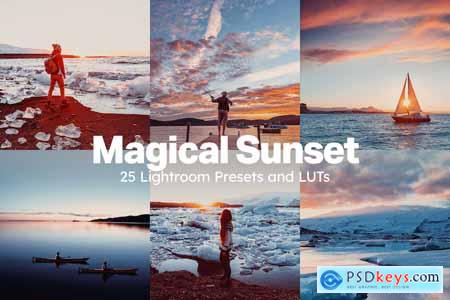 25 Magical Sunset Lightroom Presets and LUTs