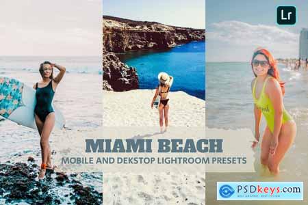 Miami Beach Lightroom Presets Dekstop and Mobile