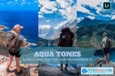 Aqua Tones Lightroom Presets Dekstop and Mobile