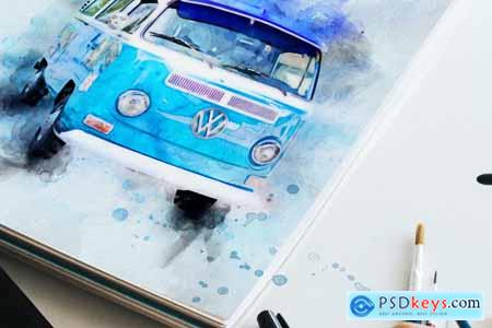 Watercolor FX - Photo Effect Plugin