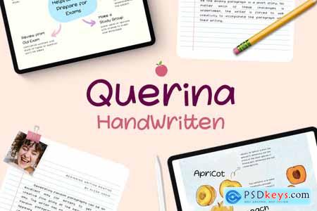 Querina - Cute Handwritten Font