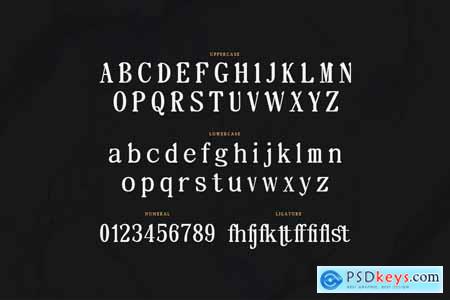 Deon Berney  A Mixed Font Serif and Script
