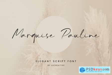 Marquise Pauline Signature Font