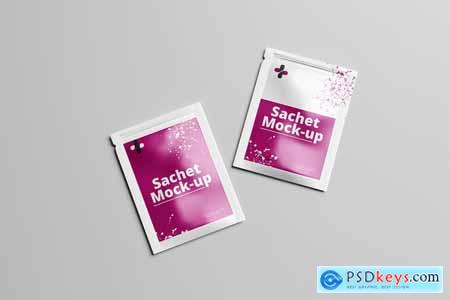 Pouch Sachet Mockup