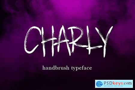 CHARLY - Brush Font AM