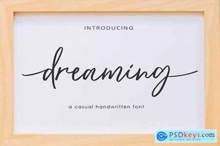 Dreaming - Casual Handwritten AM