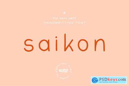 Saikon - Handwriting Sans Font