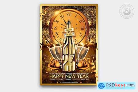 New Year Flyer Template V2