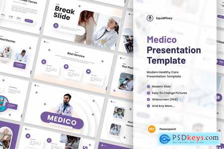 Medico - Modern Healthcare Powerpoint Template