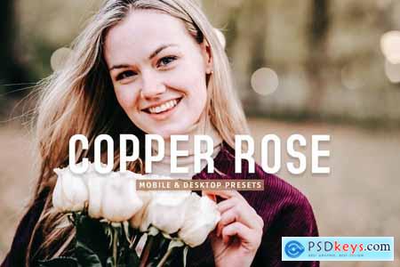 Copper Rose Mobile & Desktop Lightroom Presets