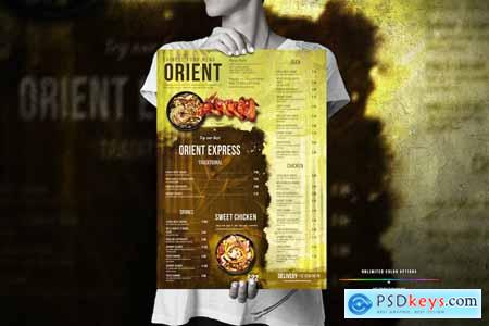 Food Menu Big Poster Design HP64789