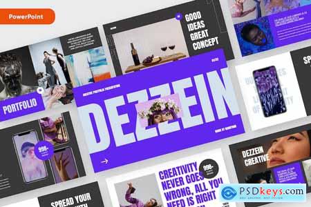 DEZZEIN - Portfolio Powerpoint Template