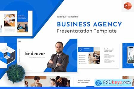 Endeavor  Business Agency PowerPoint Template