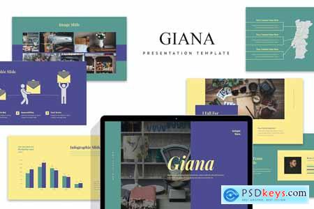 Giana Antique Store Powerpoint Template