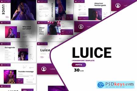Luice - Business Presentation PowerPoint Template