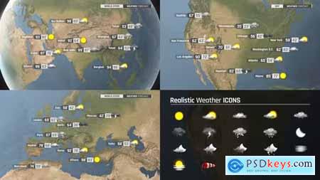 World Weather Forecast - Globe ToolKit 40349007