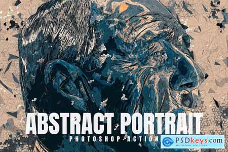 Abstract Portrait - Photoshop Action