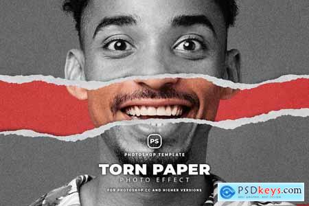 Torn Paper Effect