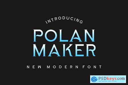 Polan maker font