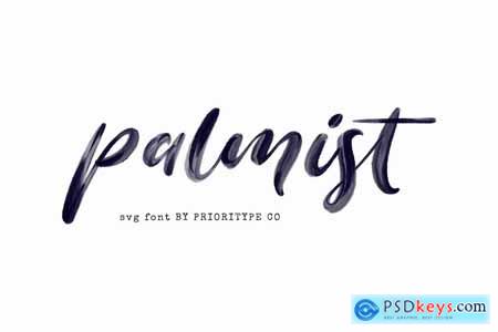 Palmist - SVG Script Font