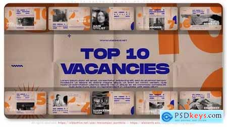 Top 10 Vacancies Rating Promo 40345112