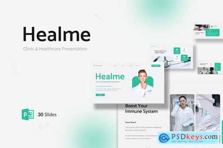 Healme - Clinic and Healthcare PowerPoint