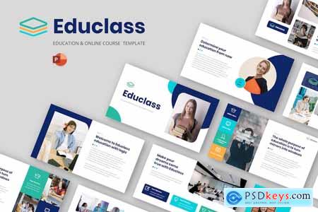 Educlass - Education & Online Course PowerPoint