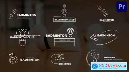 Badminton Titles - Premiere Pro 40368808