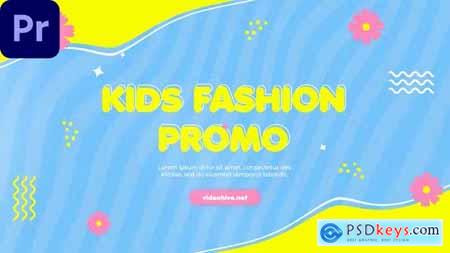 Minimal Kids Fashion Promo MOGRT 40420526