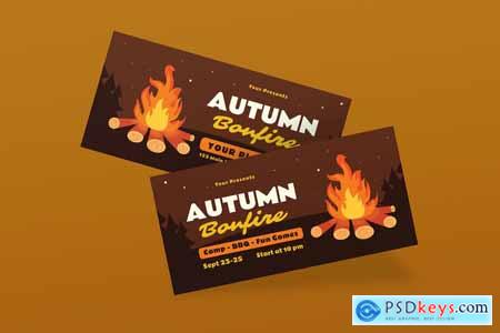 Autumn Bonfire DL Flyer