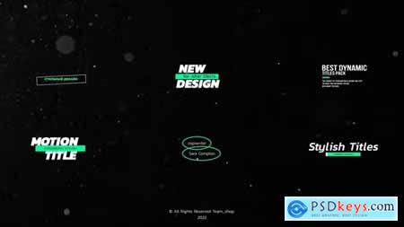 Stylish Titles - After Effects 40403341