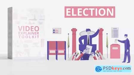 Election and Politics Video Explainer Toolkit 40409549