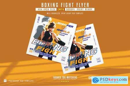 Boxing Fight Flyer ZT3B774