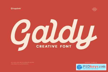 Galdy - Vintage Font