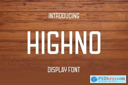 Highno Font