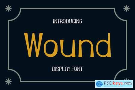 Wound Font