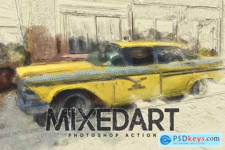 MixedArt - Photoshop Action